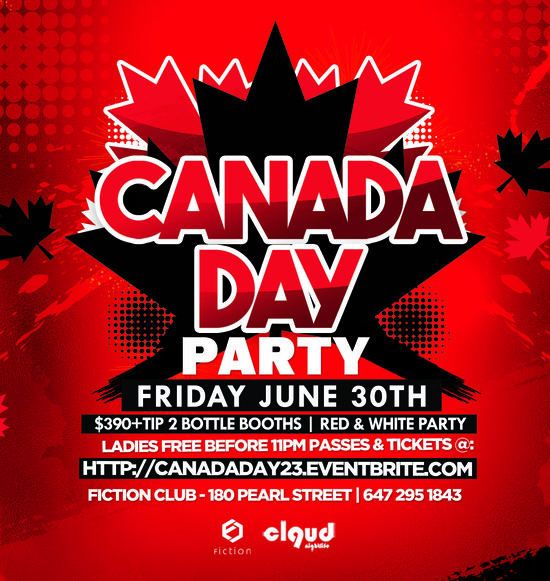 Fiction Canada Day Party